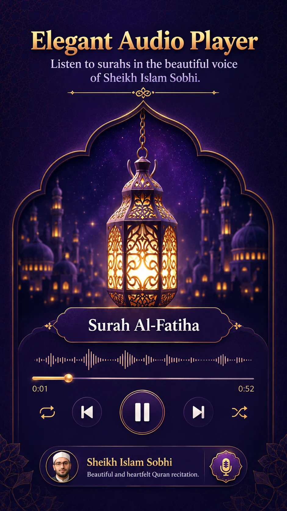 Islam Sobhi - Quran Offline screenshot